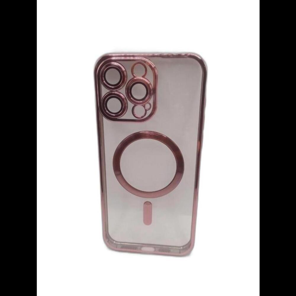 iPhone 15 Pro Max Mag safe Case Rose Gold